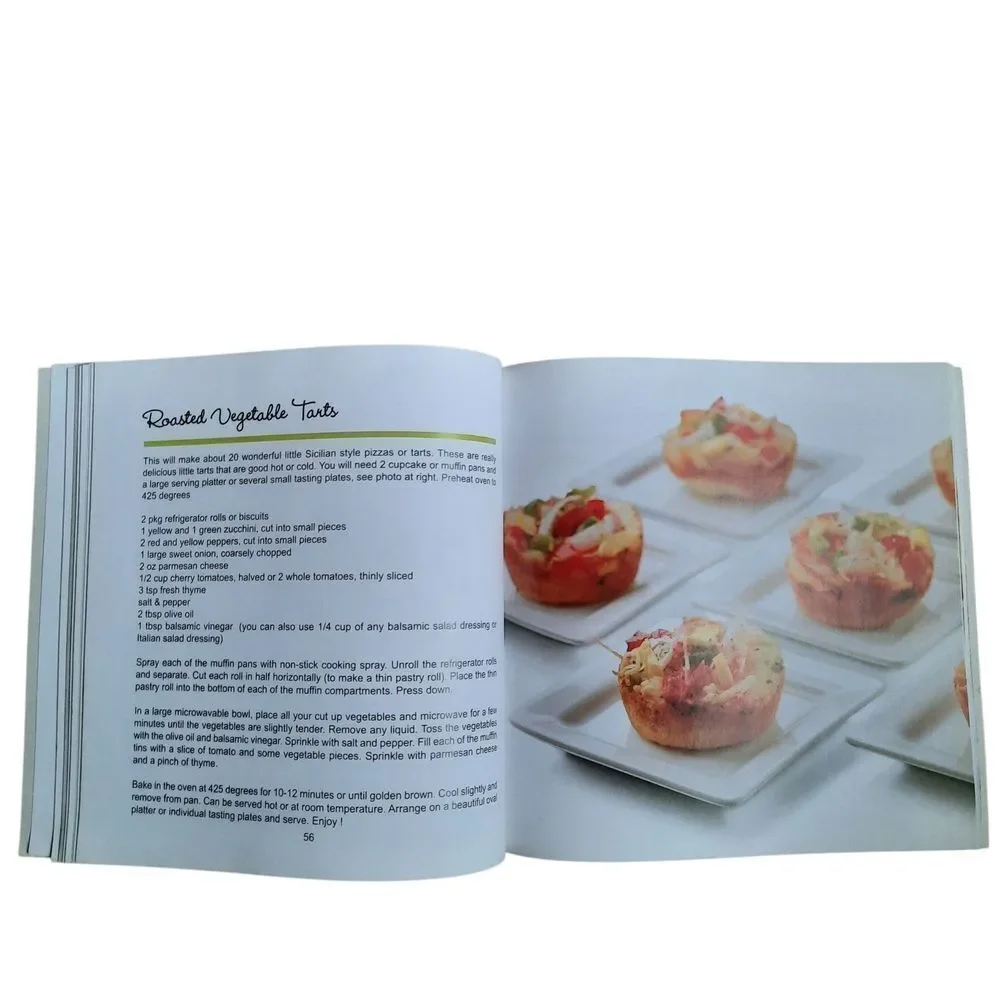 Just Tasting Cookbook by - White and Green
